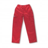 Pantalón tergal TOP rojo 488-PR Top